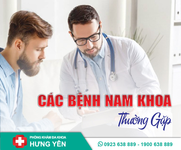 Các bệnh nam khoa thường gặp