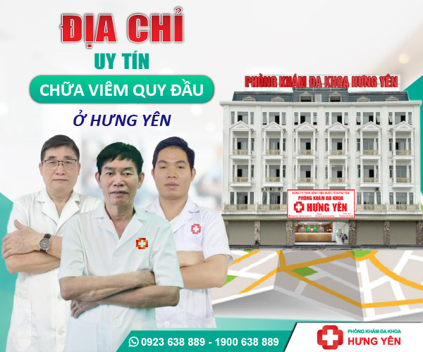 Địa chỉ chữa viêm quy đầu ở Hưng Yên