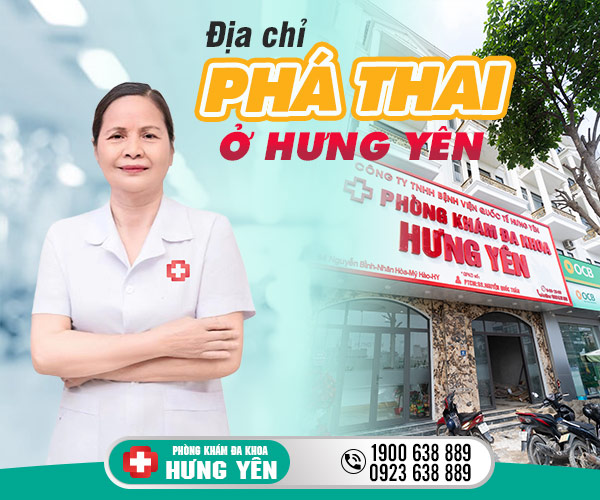 Địa chỉ phá thai ở Hưng Yên