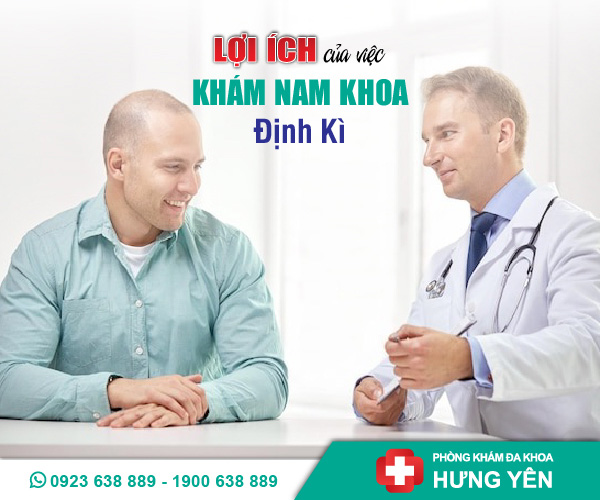 Lợi ích của việc khám nam khoa định kỳ