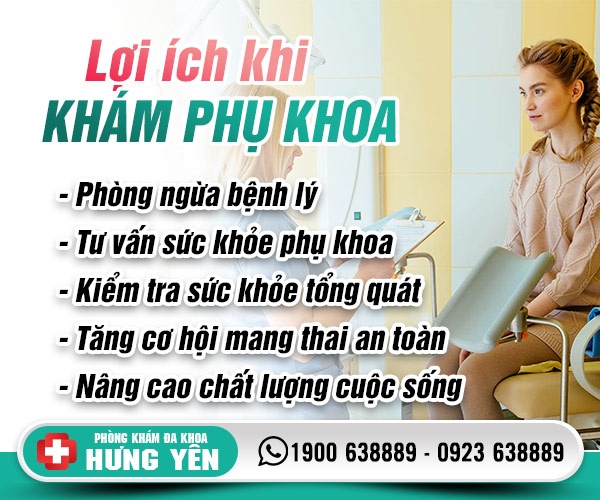 Lợi ích khi khám phụ khoa