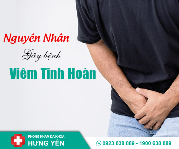 Nguyên nhân gây bệnh viêm tinh hoàn