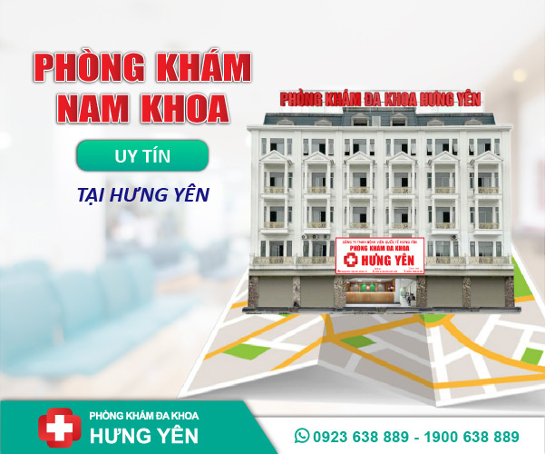 Phòng khám nam khoa uy tín tại Hưng Yên