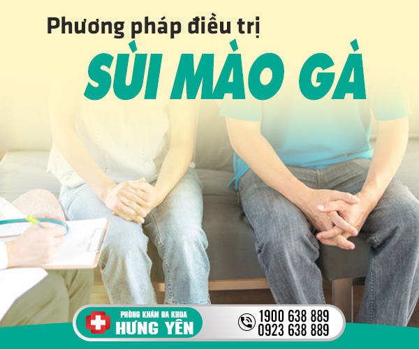 Phương pháp điều trị sùi mào gà