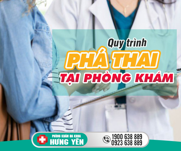 Quy trình phá thai tại phòng khám Hưng Yên