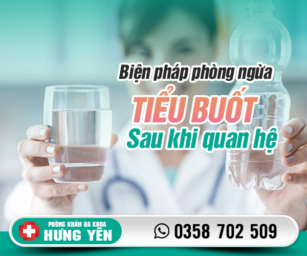 Biện pháp phòng ngừa tiểu buốt sau khi quan hệ