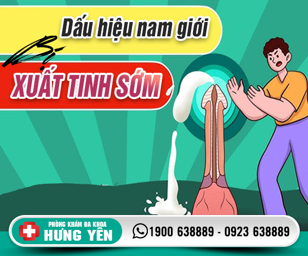 Dấu hiệu nam giới bị xuất tinh sớm