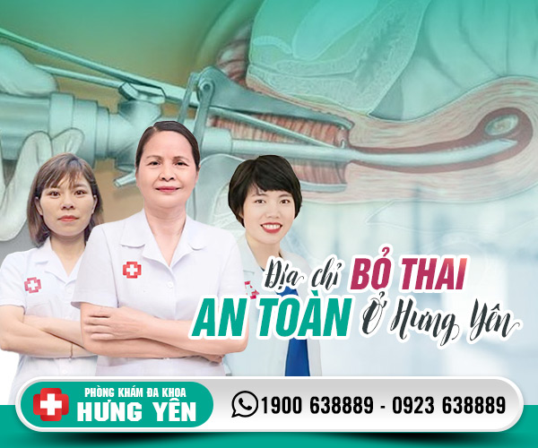 Địa chỉ bỏ thai an toàn ở Hưng Yên