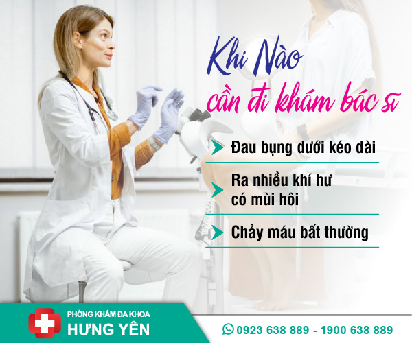 Khi nào cần đi khám bác sĩ