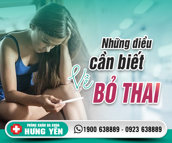 Những điều cần biết trước khi bỏ thai