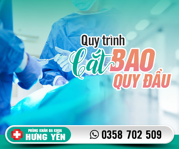 Quy trình cắt bao quy đầu