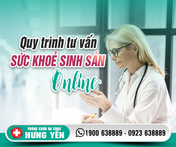 Quy trình tư vấn sức khỏe sinh sản online