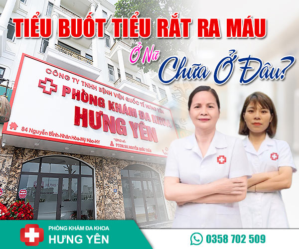 Tiểu buốt tiểu rắt ra máu ở nữ chữa ở đâu