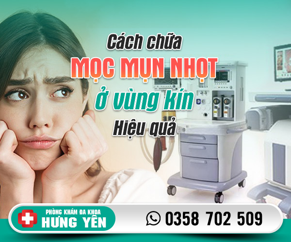 Cách chữa mọc mụn nhọt ở vùng kín