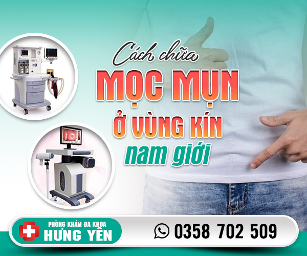 Cách chữa mọc mụn ở vùng kín nam