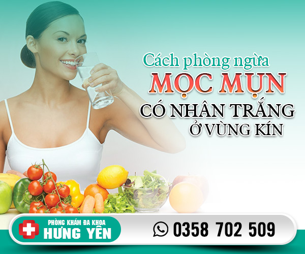 Cách phòng ngừa mọc mụn có nhân trắng ở vùng kín