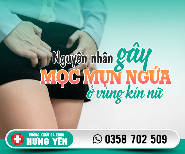 Nguyên nhân mọc mụn ngứa ở vùng kín nữ