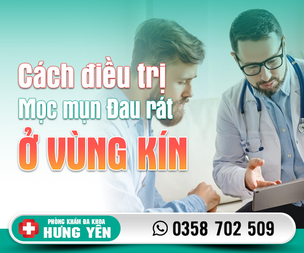 Cách điều trị mọc mụn đau rát ở vùng kín