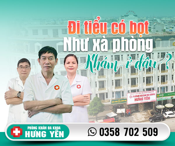 Đi tiểu có bọt như xa phòng khám ở đâu