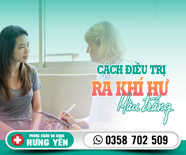 Cách điều trị ra khí hư màu trắng