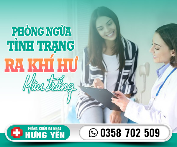 Phòng ngừa ra khí hư màu trắng