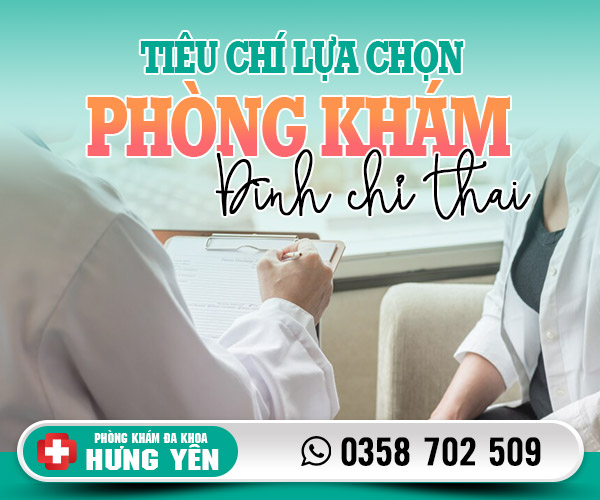 Tiêu chí lựa chọn phòng khám đình chỉ thai