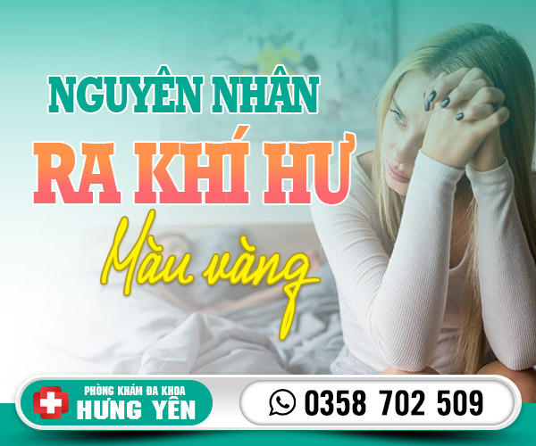 Nguyên nhân ra khí hư màu vàng