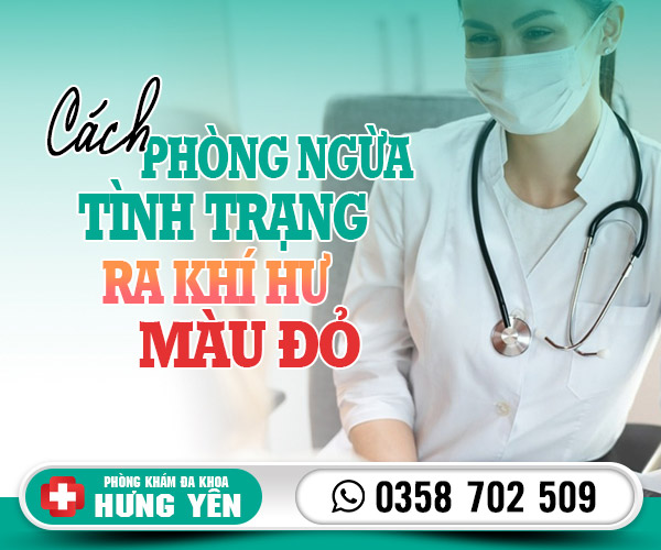 Cách phòng ngừa ra khí hư màu đỏ