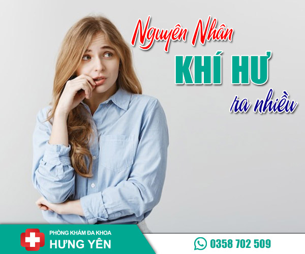 Nguyên nhân khí hư ra nhiều