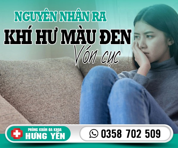 Nguyên nhân gây ra khí hư màu đen vón cục