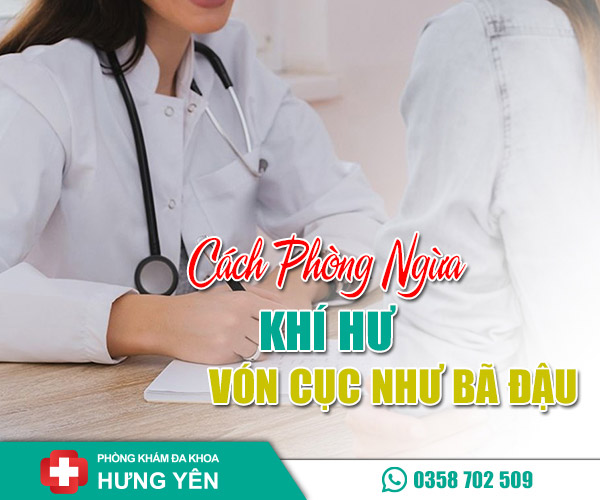 Cách phòng ngừa khí hư vón cục như bã đậu