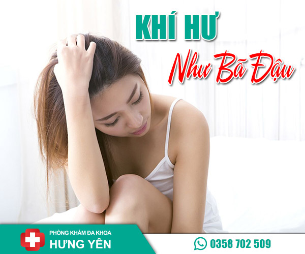 Khí hư như bã đậu