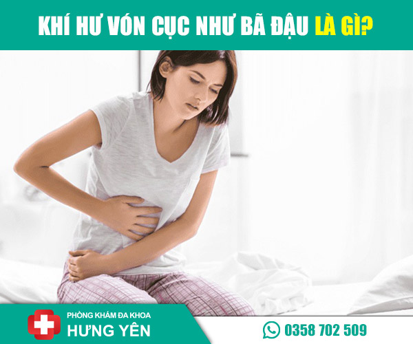 Khí hư vón cục như bã đậu