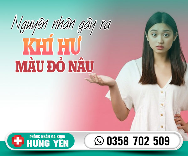 Nguyên nhân gây ra khí hư màu đỉ nâu