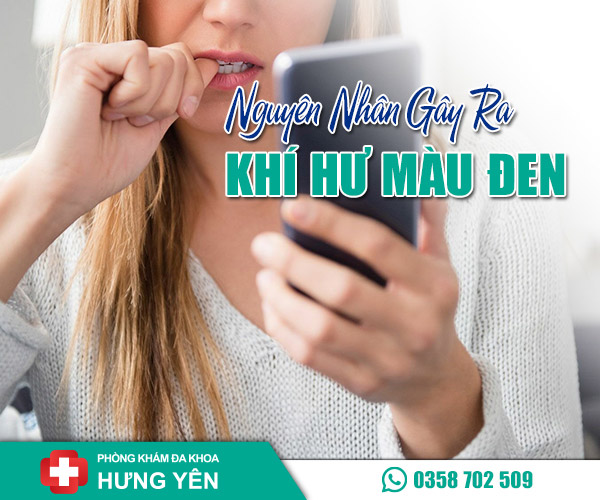 Nguyên nhân gây ra khí hư màu đen