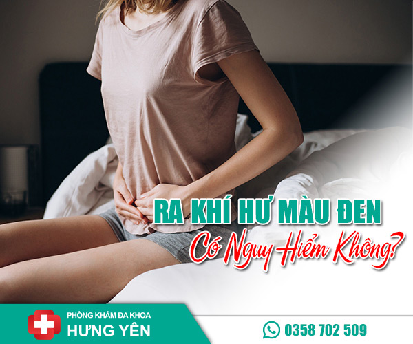 Ra khí hư màu đen có nguy hiểm không