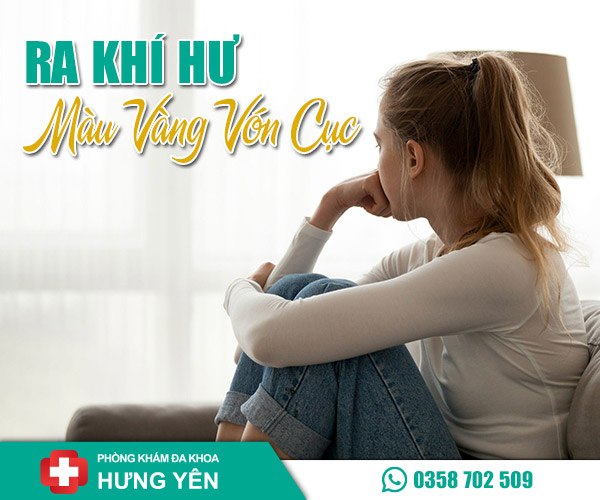 Ra khí hư màu vàng vón cục