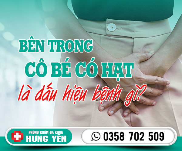 Bên trong cô bé có hạt là dấu hiệu bệnh gì