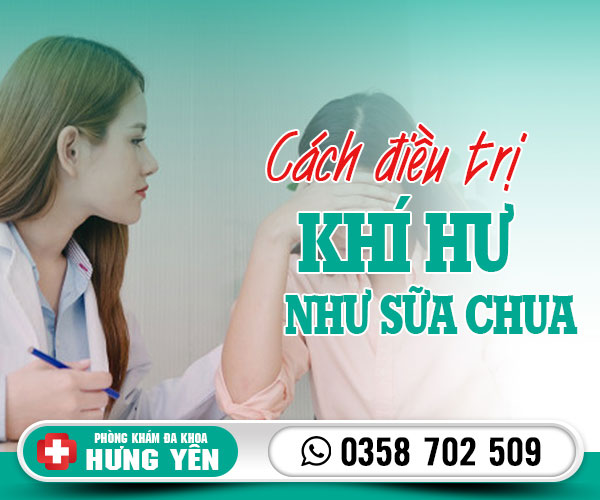 Cách điều trị khí hư như sữa chua