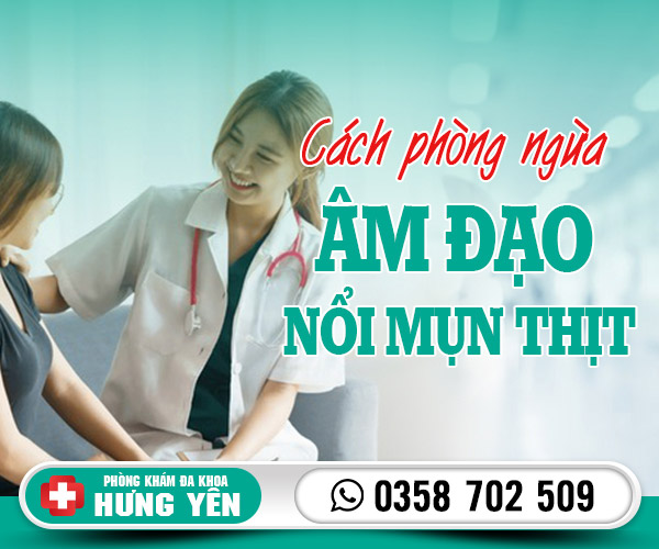 Cách phòng ngừa âm đạo nổi mụn thịt