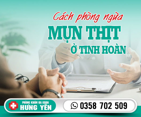 Cách phòng ngừa mụn thịt ở tinh hoàn