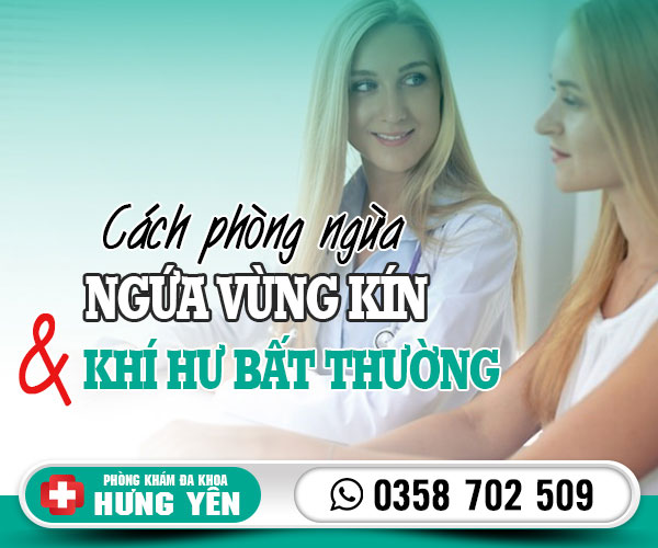 Cách phòng ngừa ngứa vùng kín và khí hư bất thường