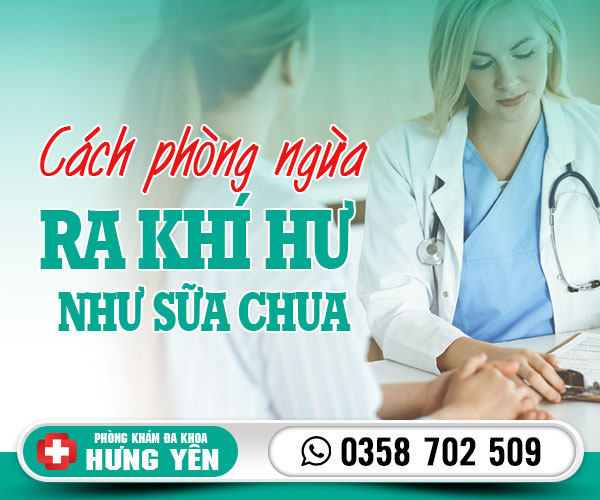 Cách phòng ngừa khí hư như sữa chua