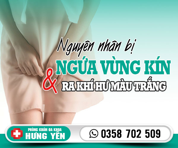 Nguyên nhân ngứa vùng kín và ra khí hư màu trắng