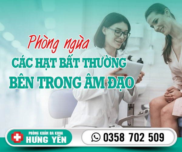 Phòng ngừa các hạt bất thường bên trong âm đạo