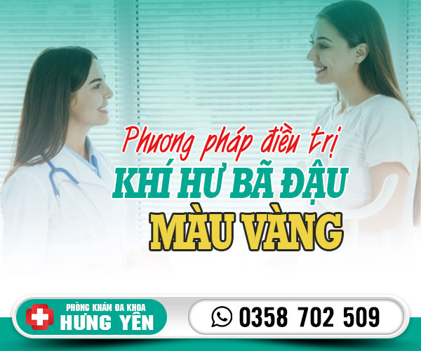 Phương pháp điều trị khí hư bã đậu màu vàng