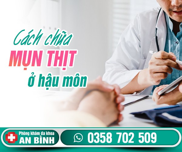 Cách chữa mụn thịt ở hậu môn