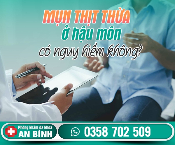 Mụn thịt thừa ở hậu môn có nguy hiểm không